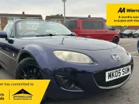 Usado Mazda MX5 126 HP (92 kW) 2010 Azul Cabrios