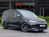 Used VW Caddy S 102 HP (75 kW) 2021 Black MPV