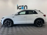 Used VW T-Roc R-line 150 HP (110 kW) 2021 White SUV