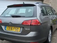 Second-hand VW Golf VII SE 150 CP (110 kW) 2016 Gri Break