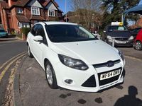 Used Ford Focus Titanium 115 HP (84 kW) 2014 White Hatchback