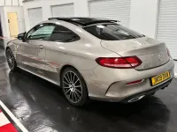 Used Mercedes C220 AMG line 194 HP (142 kW) 2021 Grey Coupe