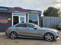 Used Mercedes C200 AMG line 2018 Grey Sedan