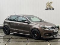 Used VW Polo R-line 110 HP (80 kW) 2016 Brown Hatchback