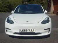 Used Tesla Model 3 77 kW (106 HP) 2019 White Sedan