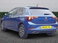 Used VW Polo Life 95 HP (69 kW) 2024 Blue Hatchback