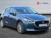 Used Mazda 2 Inclusive 2020 Blue Hatchback