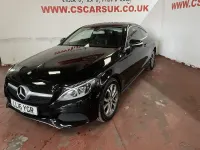 Used Mercedes C220 2016 Black Coupe