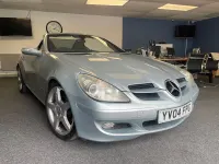 Usado Mercedes SLK200 163 HP (119 kW) 2004 Prateado Cabrios