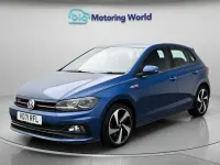 Used VW Polo GTI 207 HP (152 kW) 2021 Blue Hatchback