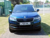 Begagnad Skoda Karoq SE L 150 HK (110 kW) 2019 Blå SUV