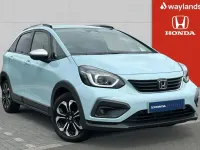 Used Honda Jazz Hybrid 109 HP (80 kW) 2021 Blue Hatchback