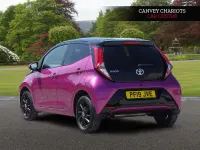 Used Toyota Aygo X-cite 72 HP (52 kW) 2019 Mauve/purple Hatchback
