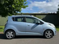 Used Chevrolet Spark LT 81 HP (59 kW) 2010 Blue Hatchback