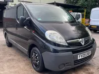 Used Vauxhall Vivaro 115 HP (84 kW) 2009 Black MPV