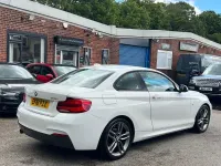 Used BMW 218 M Sport 136 HP (100 kW) 2018 White Coupe
