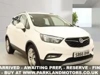 Used Vauxhall Mokka X Active 115 HP (84 kW) 2016 White SUV