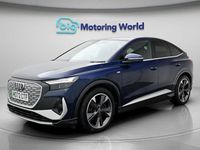 Used Audi Q4 Sportback e-tron S-Line 150 kW (204 HP) 2023 Blue SUV