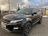 Begagnad Land Rover Range Rover evoque HSE Dynamic 2017 Svart
