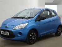 Used Ford Ka S 69 HP (50 kW) 2012 Blue Hatchback