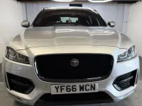 Second-hand Jaguar F-Pace R-Sport 180 CP (132 kW) 2016 Argintiu SUV