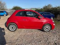 Used Fiat 500 Lounge 69 HP (50 kW) 2019 Red Hatchback