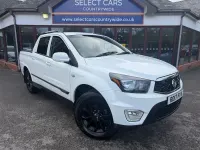Used SsangYong Musso 178 HP (130 kW) 2017 White Pickup