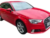 Used Audi A3 Sportback Sport 116 HP (85 kW) 2019 Red Hatchback
