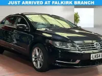 Used VW CC 140 HP (102 kW) 2014 Black Sedan