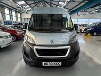 Used Peugeot Boxer S 140 HP (102 kW) 2021 Blue Van