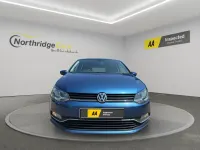 Used VW Polo Edition 90 HP (66 kW) 2017 Blue Hatchback