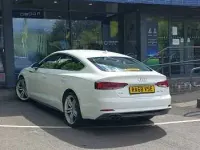 Used Audi A5 S-Line 190 HP (139 kW) 2019 White Coupe