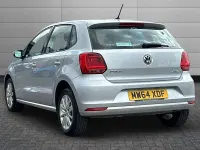 Used VW Polo SE 59 HP (43 kW) 2014 Reflex silver Hatchback