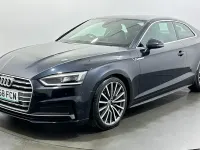 Used Audi A5 S-Line 190 HP (139 kW) 2018 Blue Coupe