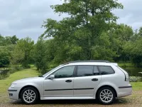 Used Saab 9-3 Linear 2007 Silver Estate