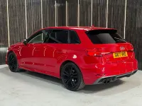 Used Audi A3 Sportback S-Line 190 HP (139 kW) 2017 Red Hatchback