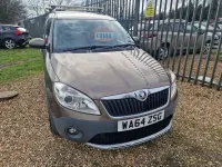 Used Skoda Roomster 105 HP (77 kW) 2014 Brown MPV