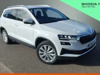 Used Skoda Karoq SE L 150 HP (110 kW) 2025 Moon white metallic SUV
