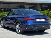 New Audi A3 Black Edition 2026 Blue Sedan
