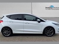 Used Ford Fiesta ST-Line 125 HP (91 kW) 2022 White Hatchback