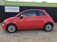 Used Fiat 500 Lounge 69 HP (50 kW) 2018 Pink Hatchback
