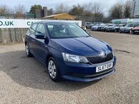 Used Skoda Fabia 60 HP (44 kW) 2017 Blue Hatchback