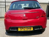Used Peugeot 308 Active 112 HP (82 kW) 2012 Red Hatchback