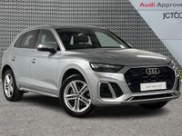Used Audi Q5 S-Line 200 HP (147 kW) 2022 Silver SUV
