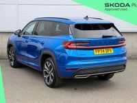 Used Skoda Kodiaq SportLine 190 HP (139 kW) 2024 Race blue metallic SUV
