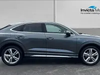 Used Audi Q3 S-Line 150 HP (110 kW) 2019 Daytona grey pearl SUV