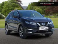 Used Nissan Qashqai N-Connecta 115 HP (84 kW) 2017 Black SUV