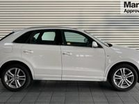 Używany Audi Q3 S-Line 150 KM (110 kW) 2018 Biały SUV