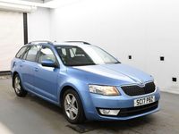 Used Skoda Octavia SE 150 HP (110 kW) 2017 Blue Estate