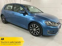 Used VW Golf VII GT 2013 Blue Hatchback